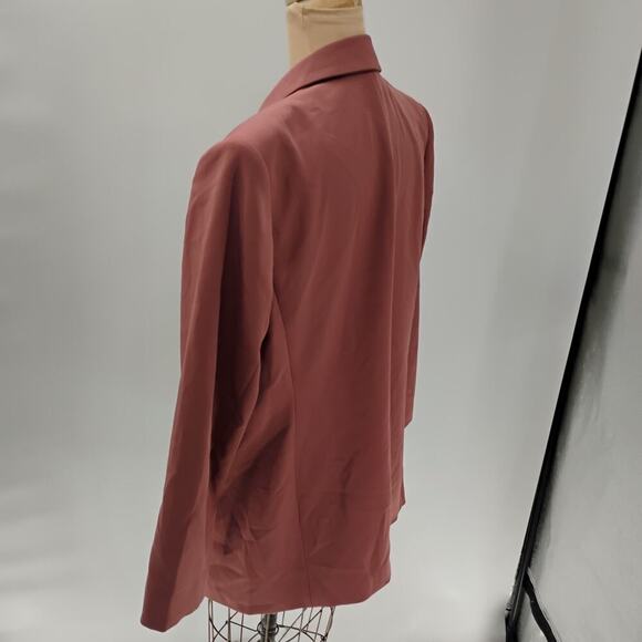 EXPRESS Brown BLOOM DOUBLE BREASTED BLAZER SZ Xlarge - Picture 11 of 13